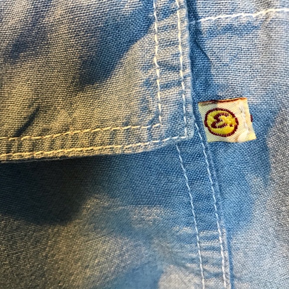 Agolde Sleeveless Button Down Denim Blouse - Picture 7 of 12